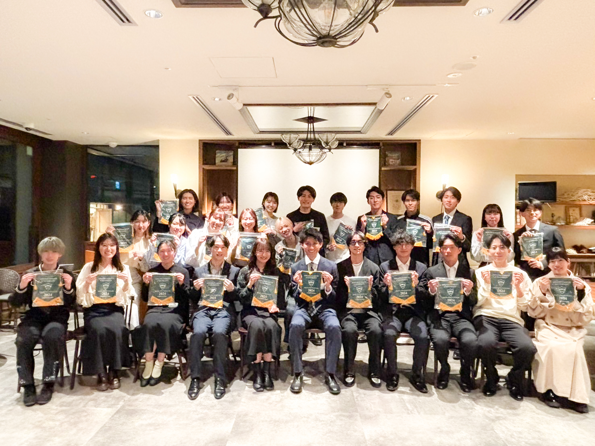 2024年度卒部式を開催しました。